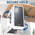 VIVO Adjustable Under Desk and Wall Mount for PC, 3.5-7.8 inches Wide, CPU Holder with Swivel, White, MOUNT-PC01W