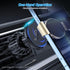 WixGear Metal Phone Clamp for Magnetic Car Mount, Clip and Remove Anytime, Compatible with All Magnet Car Holders