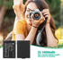FirstPower Replacement LP-E10 Batteries for Canon EOS Rebel T3, T5, T6, T7, T100, 2-Pack 1600mAh