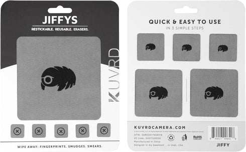 KUVRD Waterbear - Universal Screen Cleaners - Teeny Tiny Cleaning Tools for Your