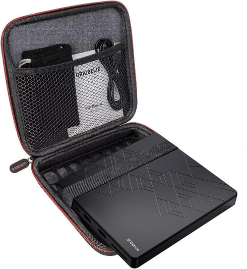 External CD DVD Drive, USB 3.0 CD Burner with 2 USB Ports and 2 TF/SD Card Slots, Optical Disk Drive for Laptop Mac, PC
