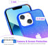 JJGoo Compatible with iPhone 13 Case, Glitter Soft TPU Shockproof Protective Bumper Cover, Sparkle Bling Slim Phone Case