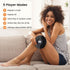 Hernido 5 Discman Portable CD Player with Headphone, Rechargeable CD Player for car, Compact CD Walkman with EQ Sounds
