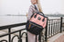 Backpack Kah&Kee Polyester Travel Functional Anti-theft School Laptop for Women Men (Pink* Navy, Medium)