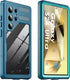 Ezanmull Waterproof Case for Samsung Galaxy S24 Ultra, Full Body Protective Cover with Built-in Screen Protector, Teal