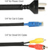CrocSee 10ft - 1/4 inch Braided Cable Management Sleeve, Self-Wrapping Split Wire Loom for TV, Computer, Home Theater