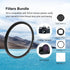 PULUZ 52mm UV Lens Filter Adapter Ring for GoPro HERO11/10/9 Black Camera Accessories