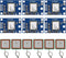 Coliao 6pcs GY-NEO6MV2 NEO-6M GPS Flight Controller Module 3V-5V with Super Strong Ceramic
