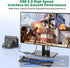 SROMGEE 4K 3.0 Card,1080P 60FPS 2/Xbox/PS5/4/Camera/Zoom/OBS(Green) Video Capture Card, HDMI to USB Capture Capture