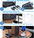 KAIY 3.5mm Bluetooth Receiver for Home Stereo, Low Latency Optical & Coaxial Bluetooth Audio Adapter with AUX, Wireless