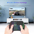 Mini Voice Bluetooth Keyboard, Rechargeable Wireless with Touchpad, Backlit Small Keyboard with IR Learning, 2.4G