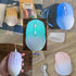 Wireless Gradient Color Bluetooth Mouse, Dual Mode Rechargeable Silent Slim Laptop Mouse for Laptop, Desktop, iPad,