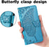 Galaxy A32 5G Case, PU Leather Wallet Flip Protective Phone Case with Wrist Strap and Card Slots for Samsung Galaxy A32