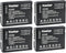 Kastar 4-Pack DMW-BCG10 Battery Replacement for Panasonic Lumix DMC-ZX1, ZX3, 3D1, TZ6, TZ7, TZ8, TZ9, TZ10, TZ18