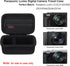 Carrying Case for Panasonic Lumix LX10/ LX100/ ZS60/ ZS70/ ZS80/ ZS200/ ZS100 4K Digital Camera, Vlogging Camera Travel Bag Storage Cover, Mesh Pocket fits Battery Charger. Black