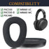 SOULWIT Professional Earpads Replacement for Sennheiser PXC550, PXC 550-II, MB660 UC, MB 660 MC, Ear Pads Cushions with Noise Isolation Foam - PXC550 CG Black