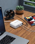 USB Charger Station, SUPERDANNY 8-Port Desktop Charging Station for Multiple Devices, Compatible with iPhone
