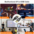 kanmis 4K 3FT, 4K@30Hz, 2K@60Hz, 1080P 1.2 1.4 DisplayPort to HDMI Cable Full HD, Uni-Directional DP Computer to HDMI