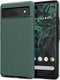 Crave Dual Guard Shockproof Protection Case for Google Pixel 6a, Dual Layer Case in Shaded Spruce Forest Green