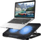 Laptop Cooling Pad, Laptop Cooler Stand for 11-15.6 Inch Gaming Notebooks, 2 Turbine Fans, Adjustable Cooling Stand