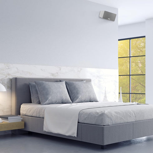 Play 3 Wall Mount for Sonos Play:3, White Twin Pack, Adjustable Swivel & Tilt Mechanism with Mounting Brackets