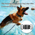 2 Pack Waterproof Dog Collar Holder for Samsung Galaxy SmartTag 2, Silicone GPS Tracker Case - Pink, Blue