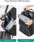 15.6" BAGSMART Camera Bag for Photographers, Professional Camera Bag Fits up to Laptop, DSLR/Drones/Tripod Camera Case