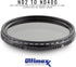 Ultimaxx 46mm ND Filter, 46mm ND2-ND400 Fader Variable Neutral Density Adjustable Optical Glass
