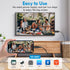 HDMI Cable for iPhone to TV, Lighting to HDMI Adapter Connector Compatible with iPhone14, 13, 12, 11 & YouTube TV Output with 1080P HD Display, Just Plug and Play (6.6FT, Black) by lulaven