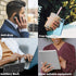 Smooth Alloy Phone Ring Grip Holder, 360 Rotation Finger Ring Kickstand for iPhone, iPad, Samsung, All Smartphones