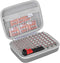 Battery Storage Case for AA AAA Button Cells, Battery Organizer Case, for