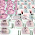 Zooplan 80 Pcs Self-Adhesive PC Keyboard Keys for Long Nails Typing and Gaming, Anti-Damage Symbolic and Alphanumeric