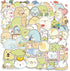 Kawaii Sumikko 50 Pcs Waterproof Removable Stickers, Stylish, Beautiful, Lovely for Boys and Girls, Durable Vinyl