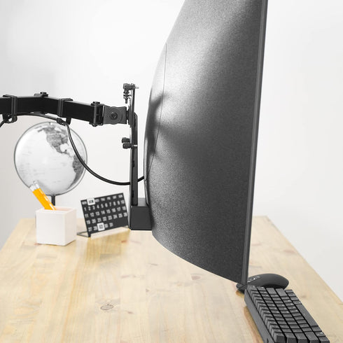 VIVO Quick Attach VESA Adapter Plate Bracket for Samsung T55 Series Monitors, VESA up to 100x100
