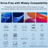 EJAY 4-in-1 100W 4K@30Hz, 3.0 USB C Docking Station with PD Charging, HDMI USB Hub for Switch, MacBook Pro, iPad