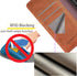 SUANPOT Leather Wallet Case for iPhone 11 6.1 inch (Non 11 Pro 5.8"), RFID Blocking Credit Card Holder, Flip Book Phone