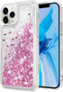 Compatible with iPhone 12 and 12 Pro Case, Bling Flowing Liquid Floating Glitter TPU Protective Case 6.1 inch
