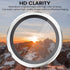 9H for Pro/Pro Max Camera Lens Protector, Hardness Tempered Glass Camera Screen Protector, Strong Adsorption Individual