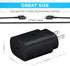 25W Fast Charger & Type C Cable Charging Set Compatible for Samsung Galaxy S20/S21/S21+/S21 Ultra, S10, S9, Note 20,