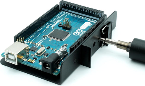 KKSB DIN Rail Clip Mount Bracket for Arduino - Compatible with Arduino UNO R4 WiFi and More