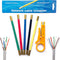 LIUJINCAN Network Cable Untwist Tool, Engineer Wire Straightener for CAT5/CAT6/CAT7 Telephone Wires Pair Separator