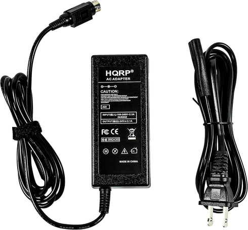HQRP AC Adapter for Epson PS-180, PS-170, PS-150, and More - Printer POS Terminal Power Supply Cord