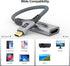 USB C to HDMI Adapter, 4K USB Type-C to HDMI Adapter for iPhone 15, MacBook Pro/Air, iPad Pro, Dell XPS, Surface