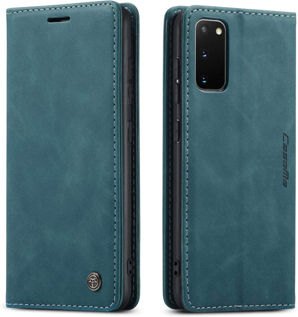 Kowauri Galaxy S20 FE 5G Leather Wallet Case, Classic Design with Card Slot and Magnetic Closure for Samsung