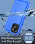 SPORTLINK iPhone 13 Mini Waterproof Case - Built in Screen Protector Full Body Shockproof Dustproof IP68 Waterproof