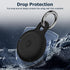 4 Pack Airtag Holder, IPX8 Waterproof Silicone Airtag Keychain for Apple Airtag, Protective Anti-Scratch Airtag Case