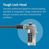 N17 (K68008WW) Kensington Dell Laptop Computer Lock, Combination Security Locking Cable Black