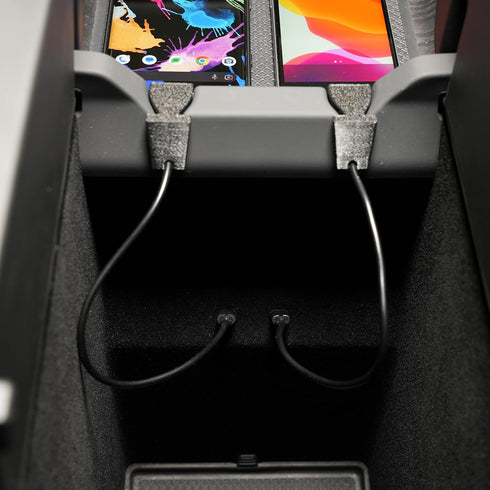 Wired Phone Charging Dock for Rivian R1T & R1S, Lightning Fast Charging Cable for Center Console Armrest - USB-C