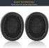 Skullcandy Crusher Wireless/Crusher Evo Earpads, Hesh 3/Hesh ANC Replacement Pads for Crusher ANC/Crusher Evo/Crusher