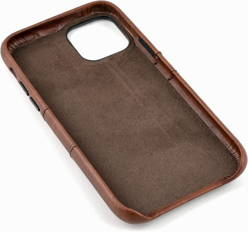 Dockem Wallet Case for iPhone 11 Pro - Built-in Metal Plate for Magnetic Mounting & 2 Credit Card Holder Slots